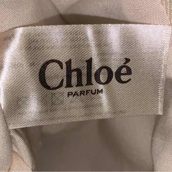 Chloe Canvas Cosmetic Makeup Clutch Pouch NIB - Picture 6 of 9